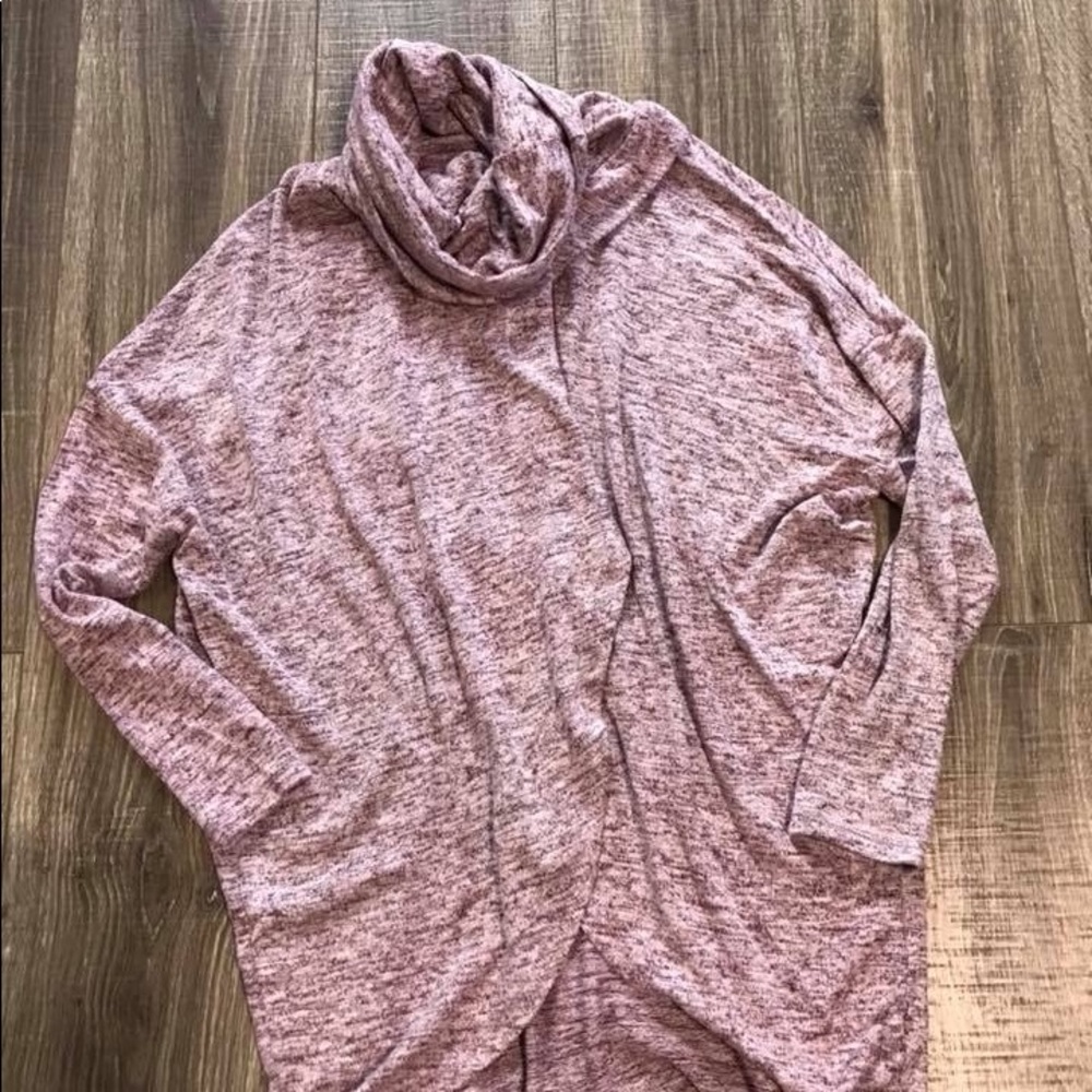 Brand New Cowl Neck Poncho Sweater